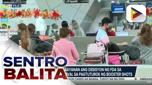 DOH, inaantabayanan ang desisyon ng FDA sa pagpapaikli ng interval sa pagtuturok ng booster shots