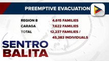 Nasa 3-K pasahero, stranded sa Calabarzon, Region 5, 6, 8, at Caraga; River patrol sa Marikina, inilunsad ngayong araw