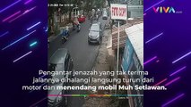 Aksi Brutal Rombongan Pengantar Jenazah Keroyok Dosen