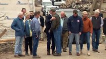 Biden visita el devastado estado de Kentucky y promete ayuda tras los tornados