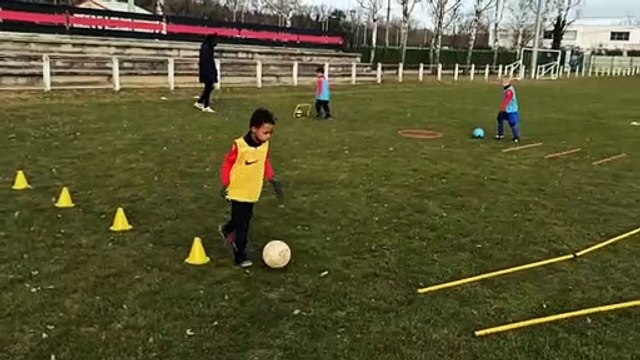 Entraînement école de foot