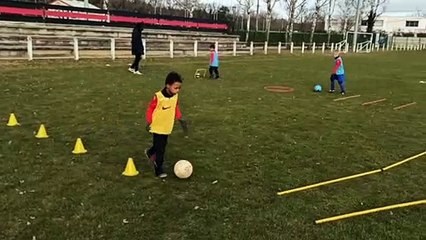 Entraînement école de foot