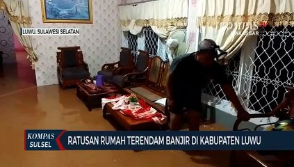 Ratusan Rumah Terendam Banjir Di Kabupaten Luwu
