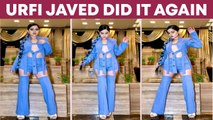 Urfi Javed stuns again in a quirky outfit