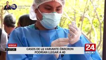 Hernando Cevallos: casos de variante Ómicron podrían elevarse a 40
