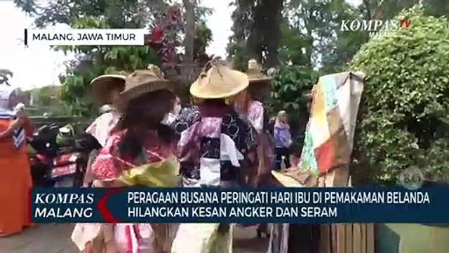 Di Kota Malang Hari Ibu Diperingati di Kota Malang di Pemakaman Belanda