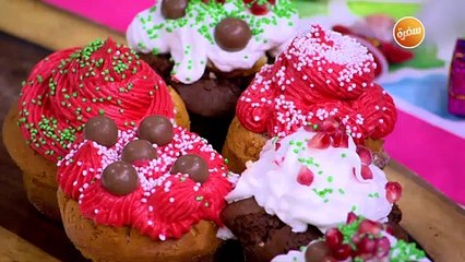 كب كيك الكريسماس | نورا السادات