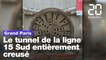 Métro du Grand Paris: Le tunnel de la ligne 15 Sud entièrement creusé