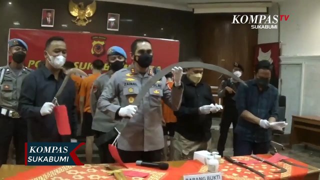 Polisi Tangkap 10 Kawanan Geng Motor Sadis