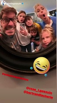 Elodie Gossuin et Bertrand Lacherie célèbrent les 14 ans de Jules et Rose, le 21 décembre 2021