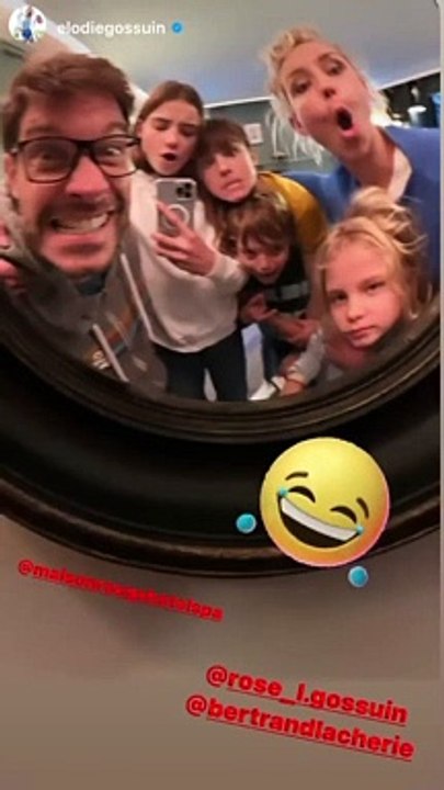 Elodie Gossuin et Bertrand Lacherie célèbrent les 14 ans de Jules et Rose, le 21 décembre 2021