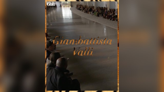 VIDÉO GALA - Une Minute de Fashion Week : Giambattista Valli printemps-été 2019