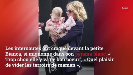 GALA VIDEO - Laura Tenoudji : A 1 an, sa fille Bianca fait déjà sa loi dans le dressing de sa maman