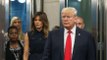 GALA VIDEO – Après les révélations de Stormy Daniels, Melania Trump s’affiche digne et chic aux côtés de son mari Donald Trump