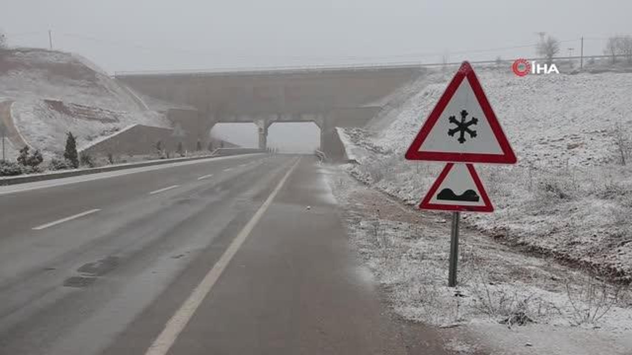 Kastamonu'nun yüksek kesimlerinde kar yağışı etkili oluyor