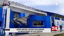 Tarapoto: Greg Michel confía en recuperar la movilidad de sus dedos tras accidente
