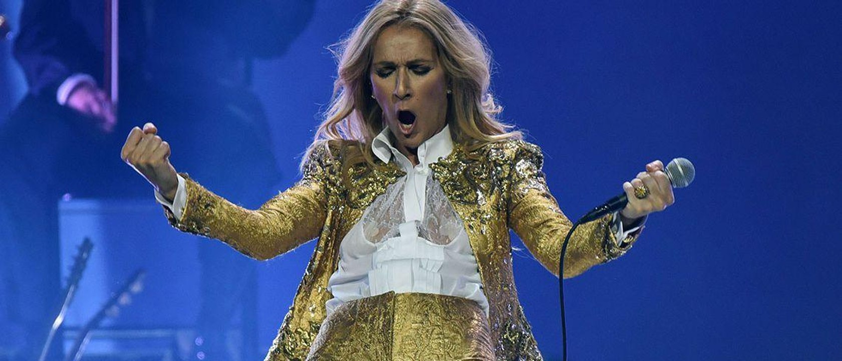 GALA VIDEO - Céline Dion très complice avec ses jumeaux juste avant son concert à Las Vegas