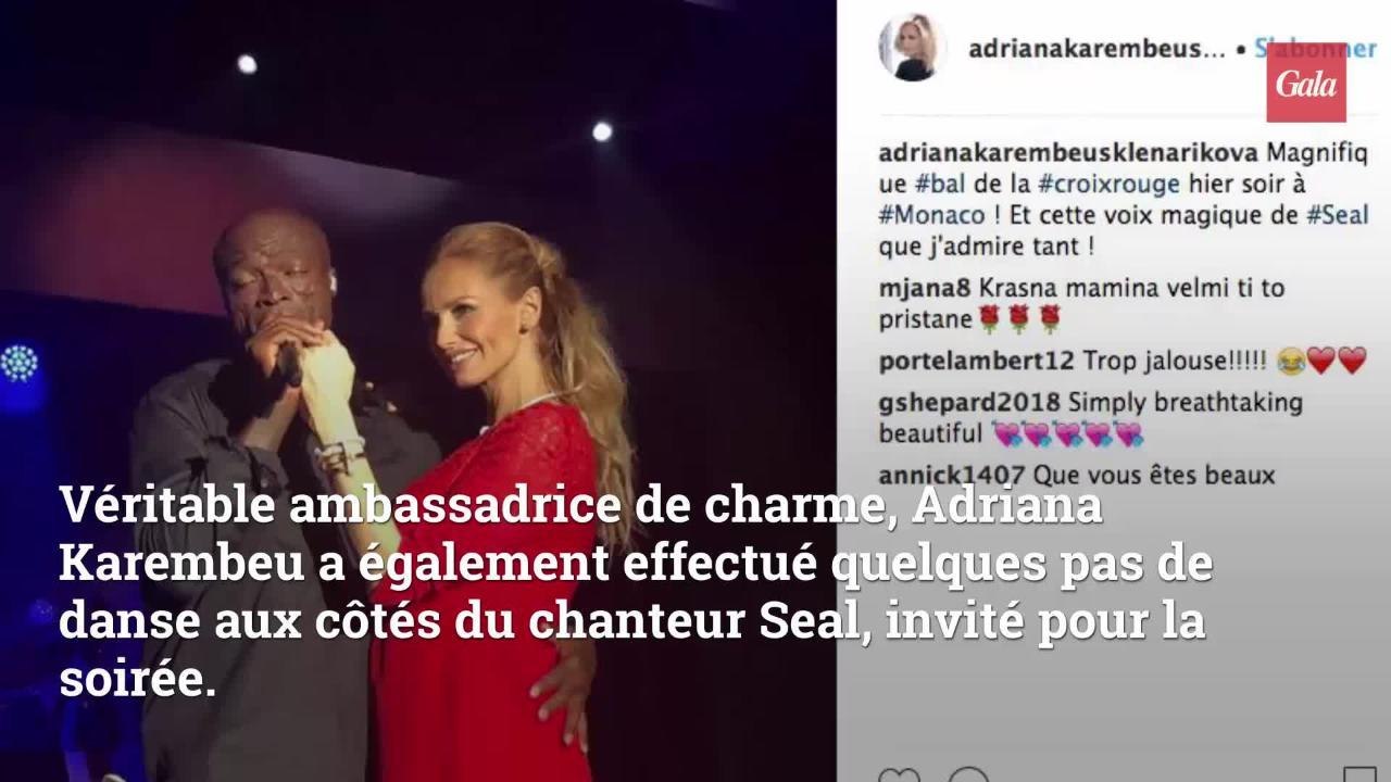 PHOTOS – Adriana Karembeu enceinte : sublime et éblouissante au Bal de la Croix Rouge à Monaco