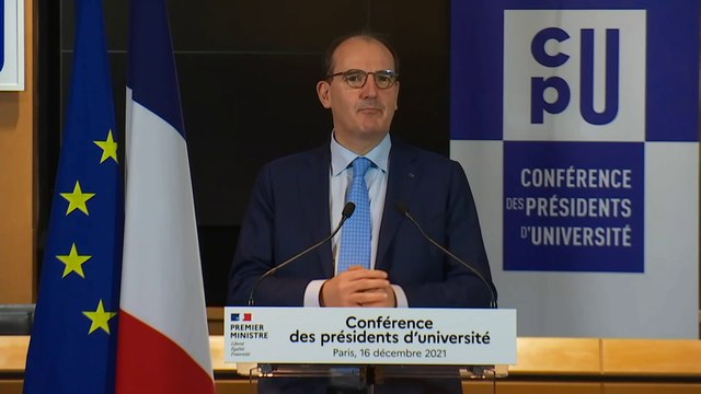 Conférence des présidents d’université : intervention du Premier ministre Jean Castex