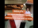 Insolite : un boulanger de Tavel fabrique son pain avec du rosé !