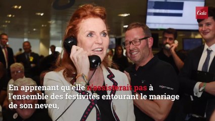 GALA VIDEO - Mariage de Meghan et Harry: boudée de la réception, Sarah Ferguson est « profondément malheureuse »