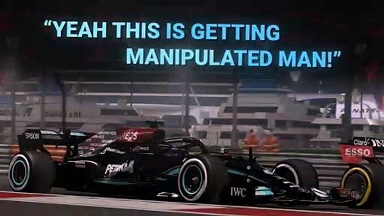 This is getting Manipulated Man. Lewis Hamilton Team Radio in Abu Dhabi GP