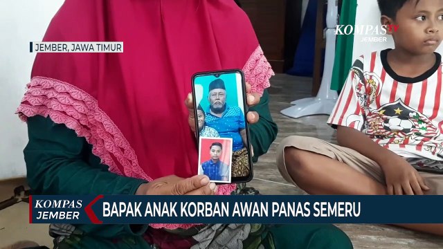 Bapak dan Anak Sopir Truk Pasir Hilang Tersapu Awan Panas Semeru