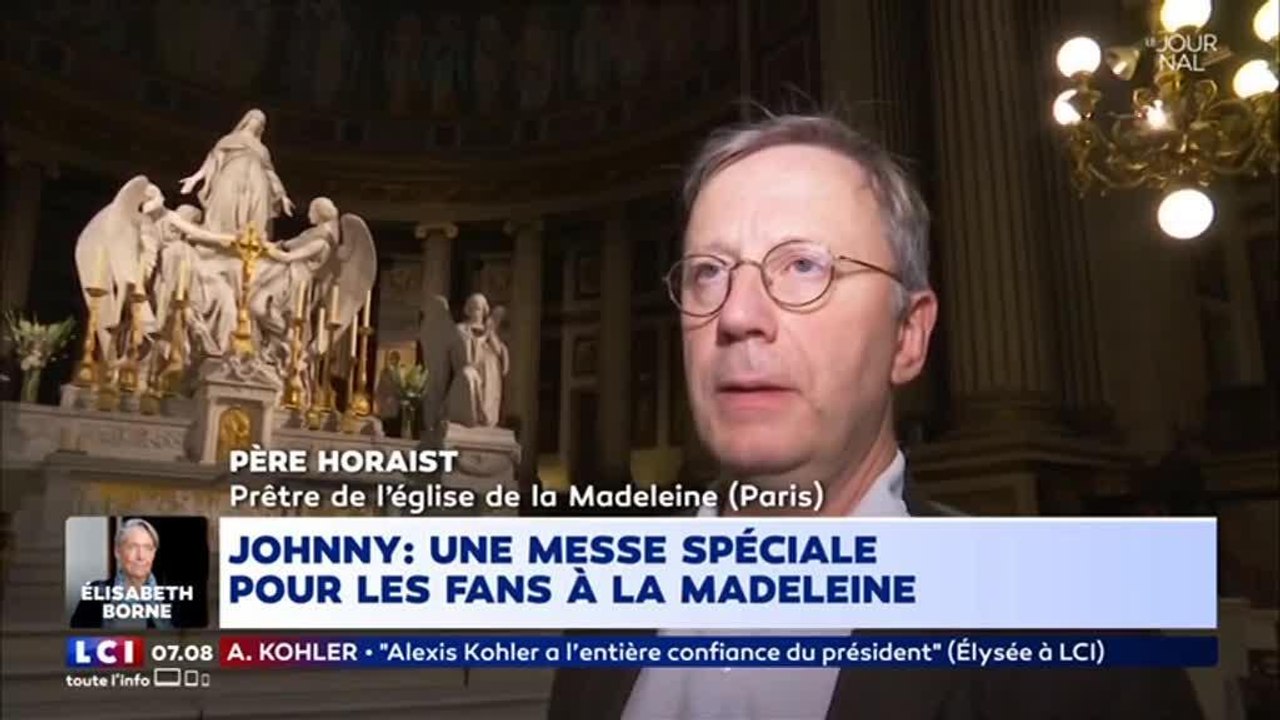 GAL VIDEO - Messe en hommage à Johnny Hallyday : “Ce ne sera pas du tout un concert rock”