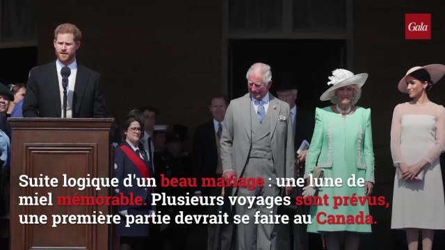 GALA VIDEO - Harry et Meghan Markle ont choisi un lieu roman­tique et symbo­lique pour leur lune de Miel
