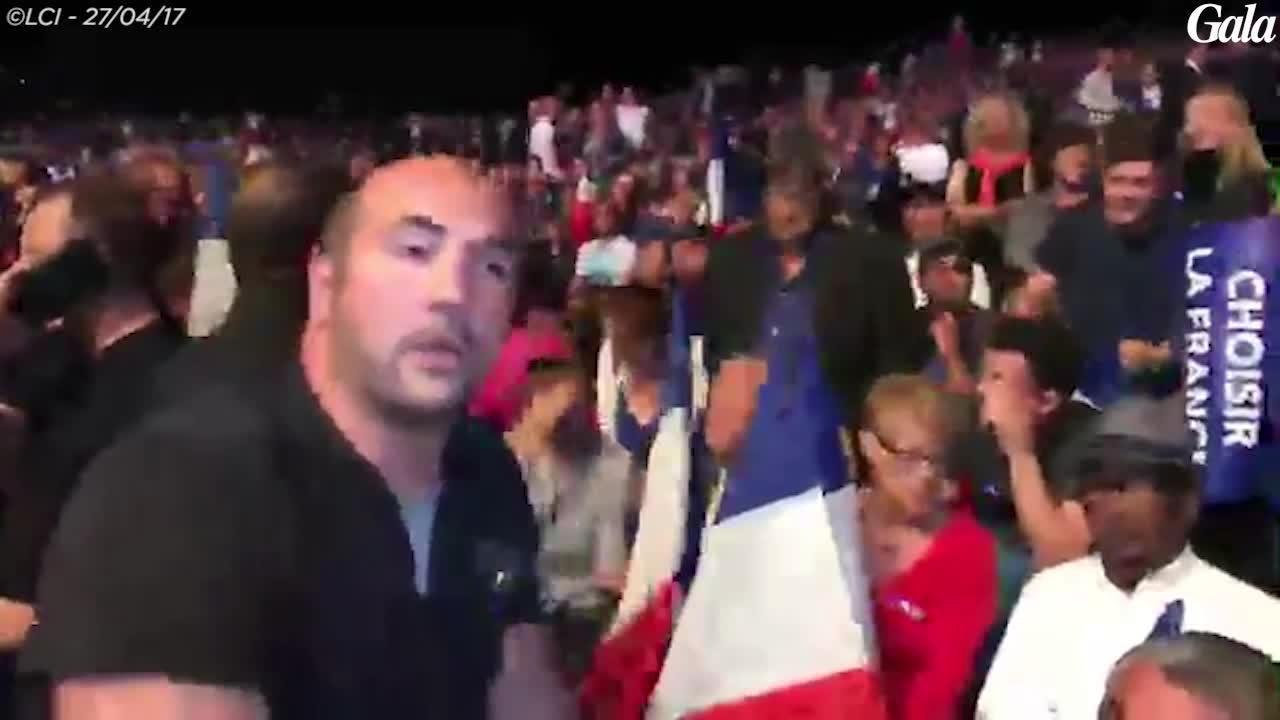 GALA VIDEO - Les militants de Marine Le Pen : "Macron, Macron, on t'encule !"