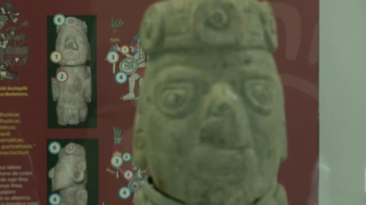 Dioses aztecas en el Museo Nacional de México