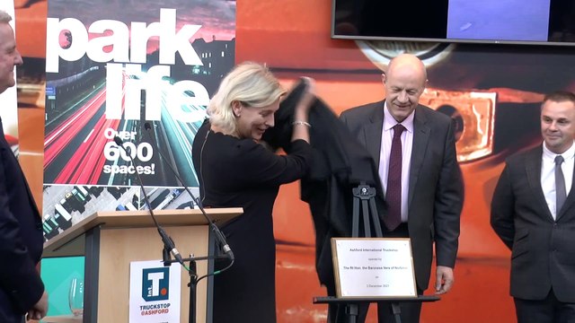 Europe's largest lorry park opens in Ashford to combat mass driver shortage