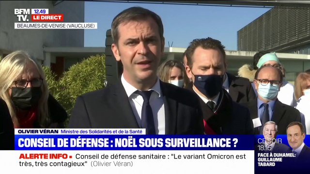 Olivier Véran sur le variant Omicron: Le risque c'est d'avoir une vague dans la vague