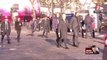 GALA VIDEO - Enterrement de Johnny : Julie Gayet et François Hollande arrivent bras dessus, bras dessous, suivis de Edouard Philippe