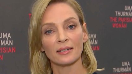 GALA VIDEO - L'étrange réaction d'Uma Thurman à l'affaire Harvey Weinstein
