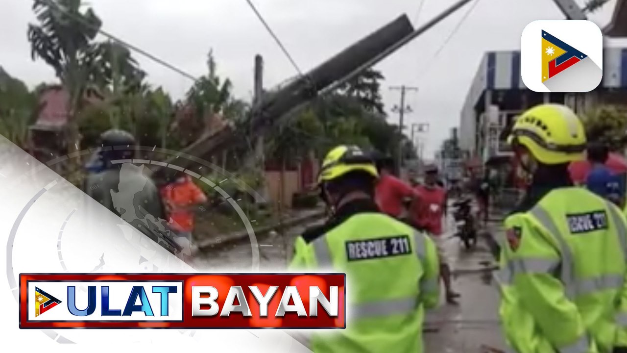 Bagyong #OdettePH, ramdam na sa probinsya ng Cebu; Daan-daang residente, nagsilikas na