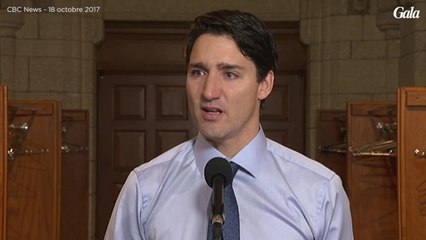 GALA VIDEO - Justin Trudeau en pleurs après la mort de Gord Downie