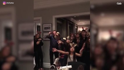 GALA VIDEO - Le dernier Noël de Johnny Hallyday