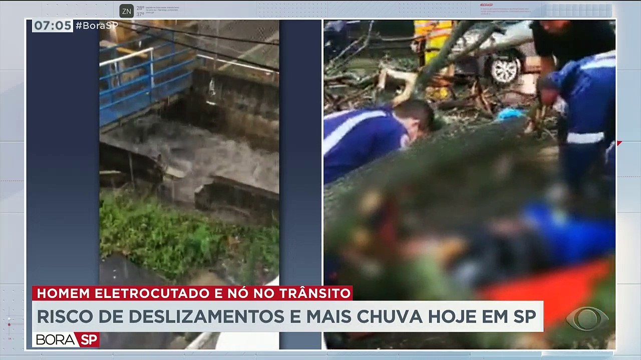 A chuva não deu trégua mais uma vez e causou diversos transtornos em São Paulo. Houve queda de árvores e diversos pontos de alagamento.