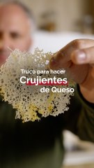 Truco para hacer CRUJIENTES DE QUESO