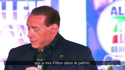 GALA VIDEO - La blague déplacée de Silvio Berlusconi sur Emmanuel Macron et son épouse Brigitte