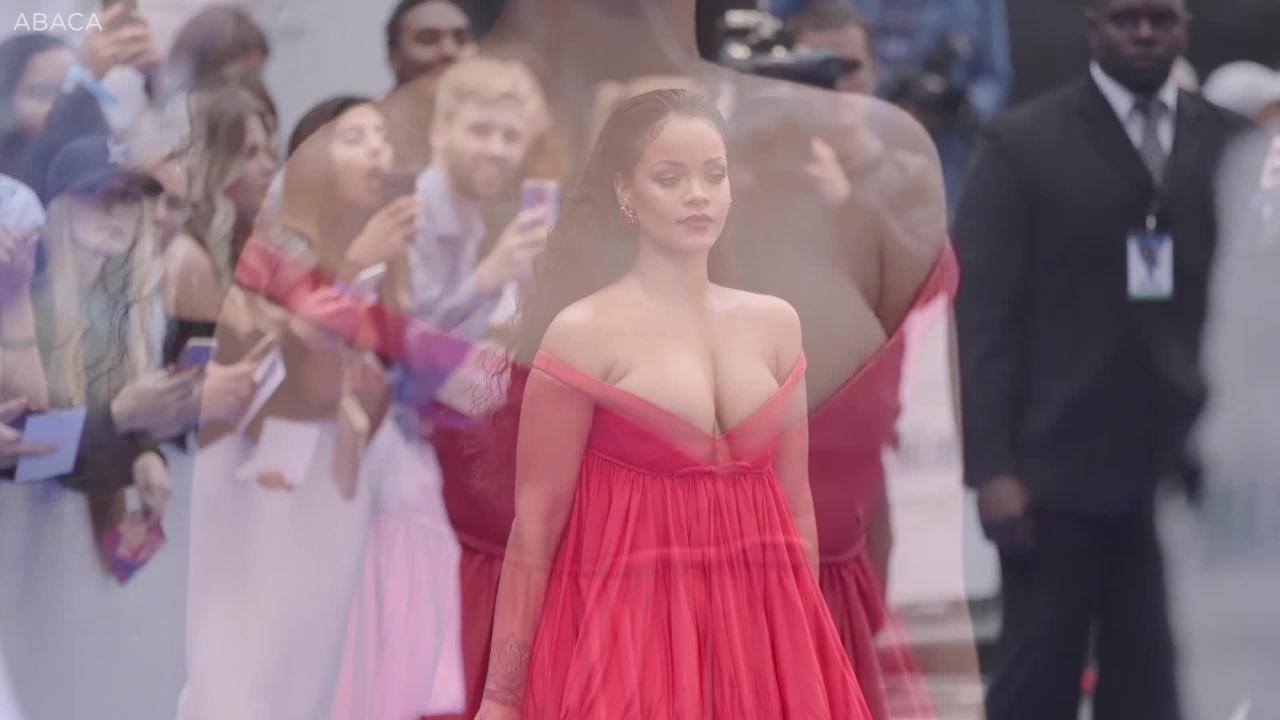 GALA VIDEO- Rihanna embrase le tapis rouge de L...