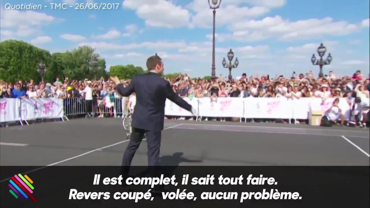 GALA VIDEO - Emma­nuel Macron comparé à Roger...