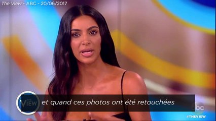 GALA VIDEO - Kim Kardashian assure que les photos d'elle au Mexique ont été photoshopées
