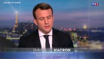 GALA VIDEO- Emmanuel Macron tacle François Fillon au JT de 20h de TF1