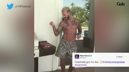 GALA VIDEO - Matt Pokora se déhanche à Coachella