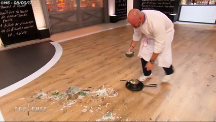 GALA VIDEO - Philippe Etchebest renverse sa casserole