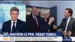 GALA VIDEO - La chute du garde du corps de Marine Le Pen après le débat
