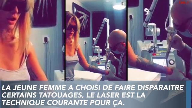 GALA VIDEO - Caroline Receveur s'est fai enlever ses tatouages