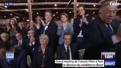 GALA VIDEO- Pénélope Fillon en larmes au meeting de son mari